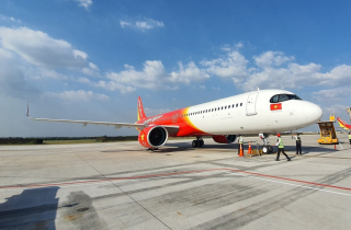 Vietjet nhận thêm tàu bay mới, phục vụ khách dịp Tết Canh Tý