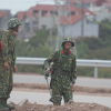 Công binh dò mìn trên tuyến đường Hà Nội - Lạng Sơn