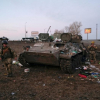 Ảnh: Chiến sự ở Ukraine ngày đầu tiên