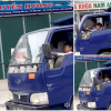 Bé trai 10 tuổi ở Thanh Hóa lái xe tải băng băng trên phố