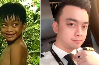 Sao nhí Hà Duy trở thành phi công đẹp trai, cưới vợ đẹp như tiên