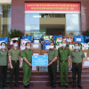 Công an tỉnh Điện Biên tiếp nhận quà hỗ trợ