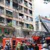 Cháy sát bệnh viện ở Sài Gòn, nhiều bệnh nhân được di tản