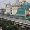 Ảnh: Tàu đường sắt trên cao Cát Linh - Hà Đông chạy thử trên phố Hà Nội