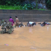 Trường học ở Sơn La ngập bùn đất sau lũ