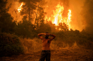 Thảm họa cháy rừng ở Hy Lạp là 