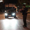 Ảnh: Chiến sĩ cảnh sát cơ động trắng đêm trực chốt ở cửa ngõ Thủ đô