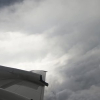 Vận tải cơ không quân Mỹ bay xuyên mắt bão Florence