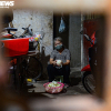 Ảnh: Xóm trọ nghèo bên bãi đất ven sông Hồng lao đao trong đại dịch COVID-19