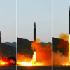 Triều Tiên nói sắp đặt tay lên nút bấm bắn loạt tên lửa vào đảo Guam