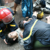 Cuộc giải cứu chàng trai trong đám cháy của anh lính cứu hỏa
