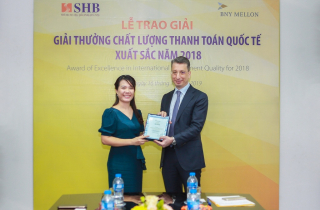 SHB khẳng định chất lượng thanh toán quốc tế xuất sắc 9 năm liên tiếp