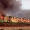 Nổ bình gas trên tàu hỏa, ít nhất 70 người chết
