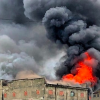Hàng trăm cảnh sát dập lửa nhà xưởng cháy ngùn ngụt ở TP.HCM