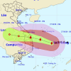 Bão số 9 giật cấp 17 lao nhanh vào Đà Nẵng - Phú Yên, sóng biển cao từ 8-10m