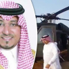 Thái tử Saudi Arabia tử nạn trong vụ rơi máy bay trực thăng