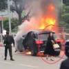 Mercedes cháy rực làm 1 người chết: Nữ tài xế đi giày cao gót trình diện