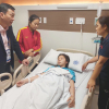 Nữ trung vệ Việt Nam nhập viện sau trận đấu Thái Lan