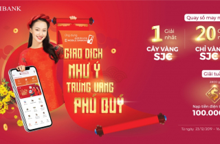 Giao dịch như ý trúng vàng phú quý với Agribank E-Mobile Banking