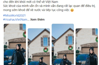 Hoa hậu Đỗ Thị Hà mắc COVID-19