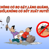 Gian nan phòng chống sốt xuất huyết