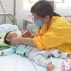 Bệnh sởi tấn công nhiều em bé Hà Nội