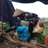 Người dân giải tỏa chướng ngại vật, bãi rác Nam Sơn hoạt động trở lại
