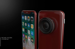 Ý tưởng iPhone XE tích hợp ống kính zoom quang