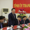 Chủ tịch HĐTV Tập đoàn Dầu khí Việt Nam làm việc tại tỉnh Thanh Hóa