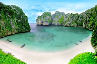 Ngắm vùng vịnh Maya tuyệt đẹp trước khi đóng cửa vì quá tải