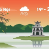 Thời tiết ngày 28/3: Hà Nội mưa rào, Sài Gòn nóng 35 độ C