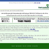 Website Vietcombank bị hack, hiển thị hai câu thơ chế