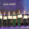 Bốn nhóm tác giả được trao giải nhất sáng tạo khoa học Việt Nam