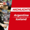 Highlight Argentina - Iceland: Messi tịt ngòi
