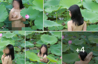 Thu Hương - cô gái khỏa thân ở hồ sen gây giật mình với ảnh đời thường