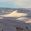 Nơi tuyết phủ trên sa mạc nóng nhất thế giới