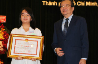 Nữ sinh Sài Gòn hai lần giành giải nhất Tiếng Anh quốc gia