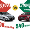 Mua xe gia đình chọn Toyota Vios hay Hyundai Accent?