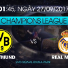 Dortmund vs Real Madrid: Kền kền khó giành 3 điểm