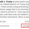 Ông Trump vẫn tweet bằng iPhone