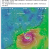 Dân mạng lo lắng trước cơn bão số 9 sắp đổ bộ Nam Bình Thuận tới Bến Tre