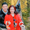 Vợ chồng Bình Minh du lịch Canada đón sinh nhật