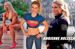 Nữ cảnh sát nóng bỏng nhất nước Đức làm gì để có cơ bắp đá tảng?