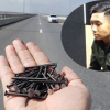 Kẻ rải đinh trên cầu vượt biển Tân Vũ - Lạch Huyện là thợ sửa xe