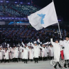 Hàn - Triều diễu hành dưới cờ chung trong khai mạc Thế vận hội