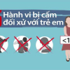 15 hành vi cấm đối xử với trẻ em