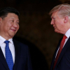 TV Trung Quốc chuyển màu đen khi Trump đùa về nhiệm kỳ của ông Tập