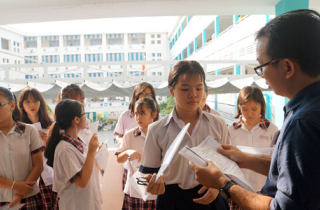 Thí sinh hưởng 0,5 điểm do đề thi tiếng Anh vào lớp 10 TP HCM sai