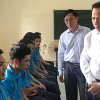Bộ trưởng Lao động thị sát cơ sở cai nghiện tại Hà Nội
