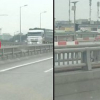 CSGT lái xe công vụ ngược chiều trên đường vành đai 3 ở Hà Nội: Có vi phạm luật giao thông?